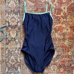 Sz Small Kiki Yumiko Blue Dance Leotard